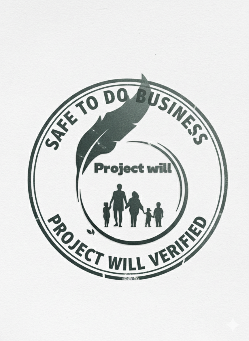 Project Will Verified - Safe to Do Business